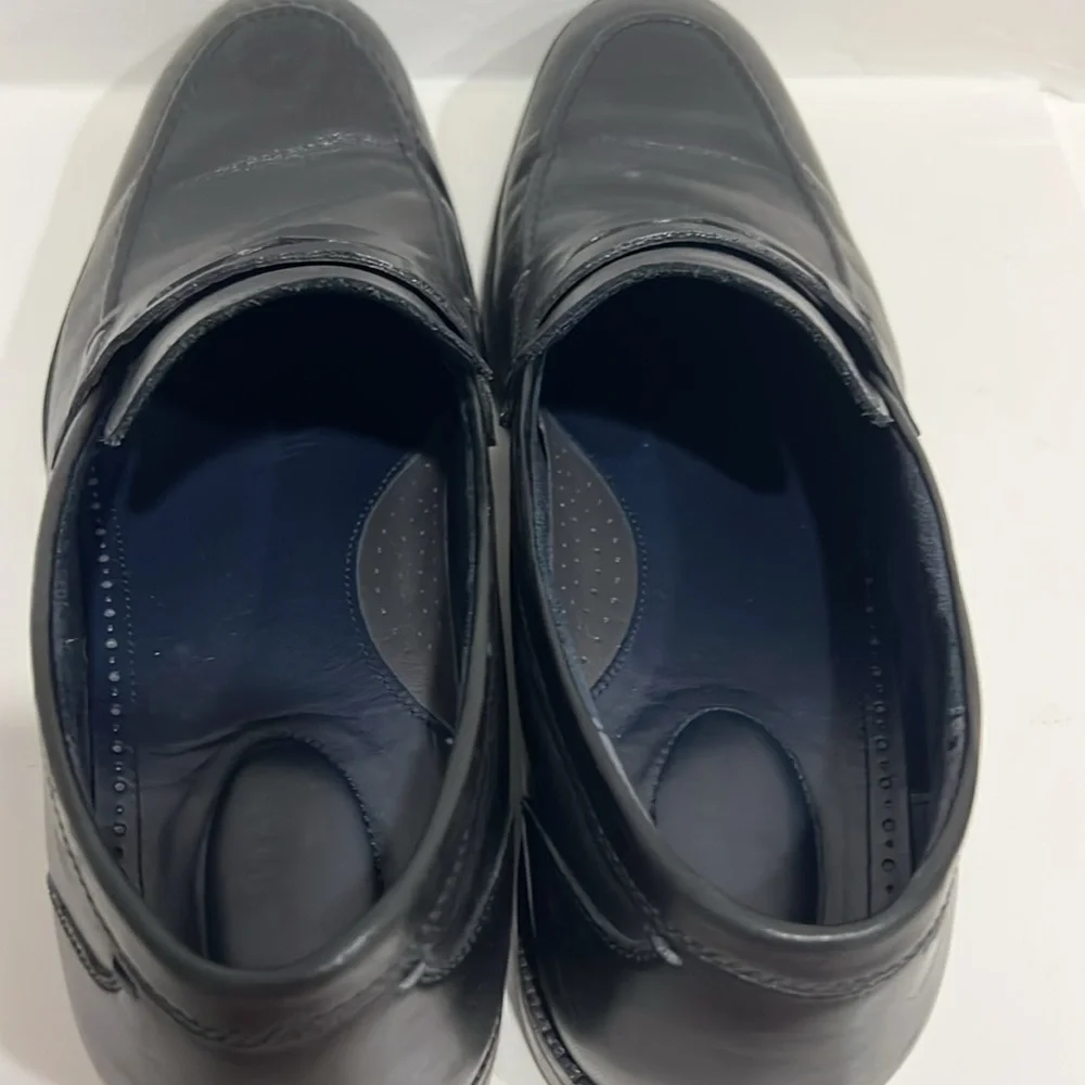 Cole Haan Warner Grand Penny Mens Black Loafers & Slip Ons Penny Shoes